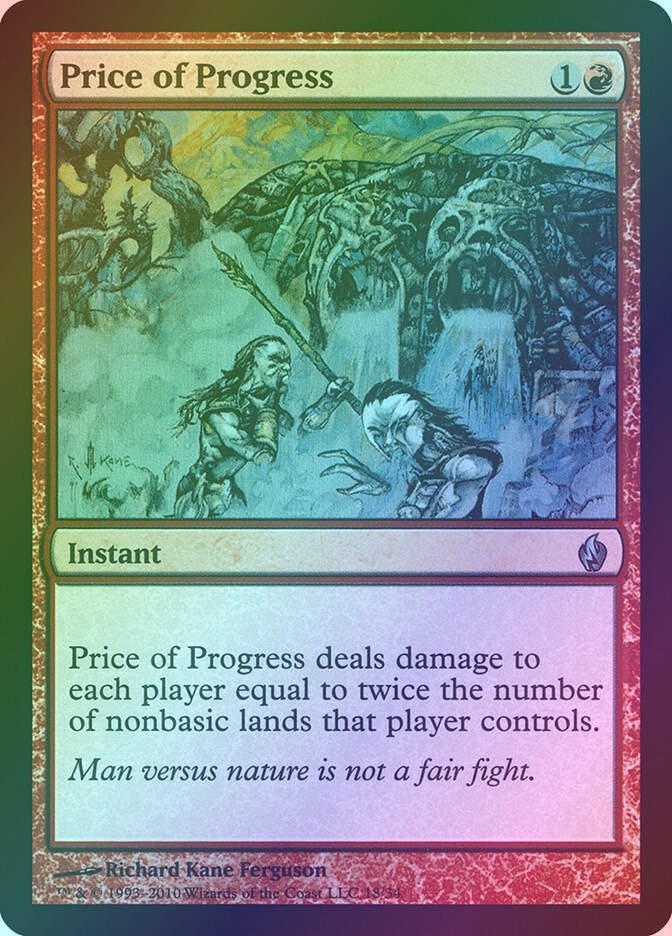 Price of Progress (PD2) (18) / Foil