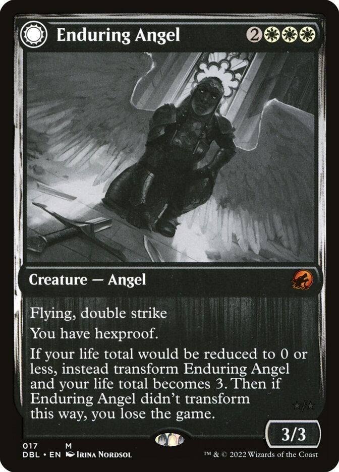 Enduring Angel // Angelic Enforcer (DBL) (17) — cara 1 de 2