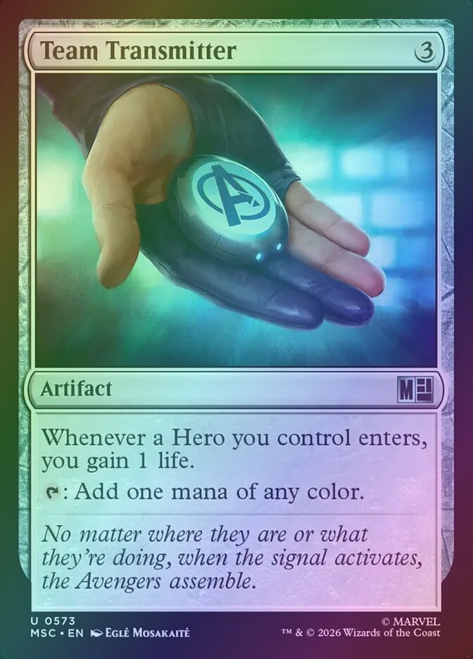 Team Transmitter (MSC) (573) / Foil