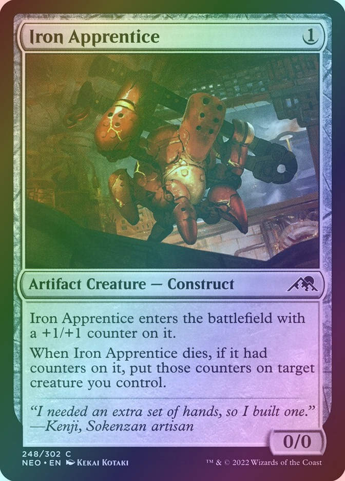 Iron Apprentice (NEO) (248) / Foil