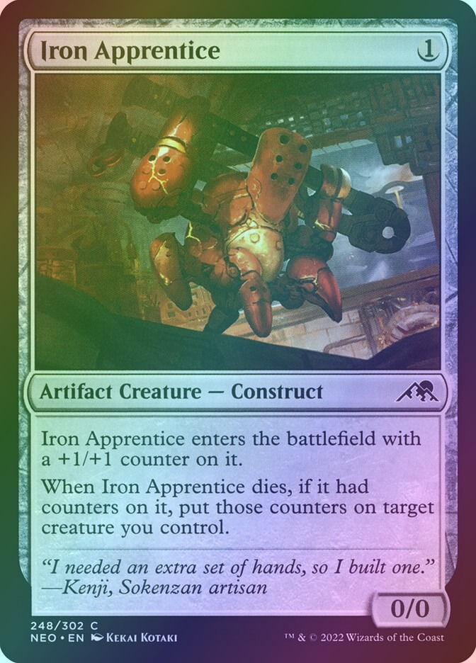 Iron Apprentice (NEO) (248) / Foil