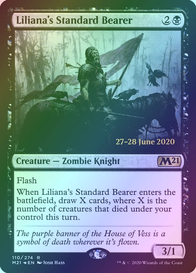 Liliana's Standard Bearer (PM21) (110s) / Foil