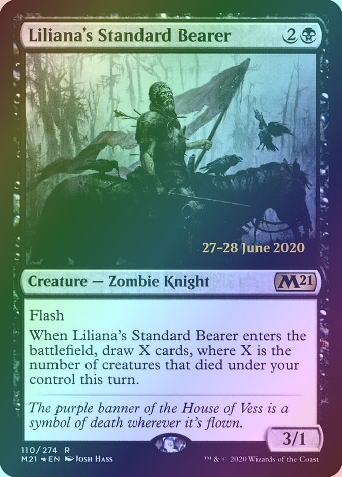 Liliana's Standard Bearer (PM21) (110s) / Foil