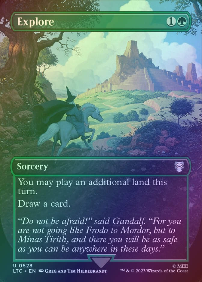 Explore (LTC) (528) / Borderless / Foil