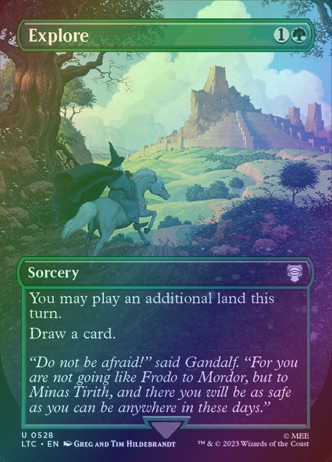 Explore (LTC) (528) / Borderless / Foil