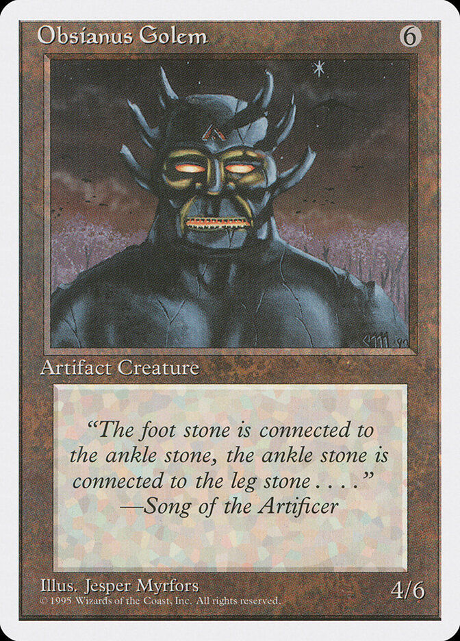Obsianus Golem (4ED) (339)