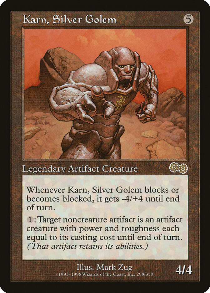 Karn, Silver Golem (USG) (298)