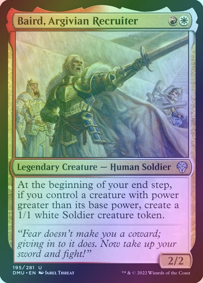 Baird, Argivian Recruiter (DMU) (195) / Foil
