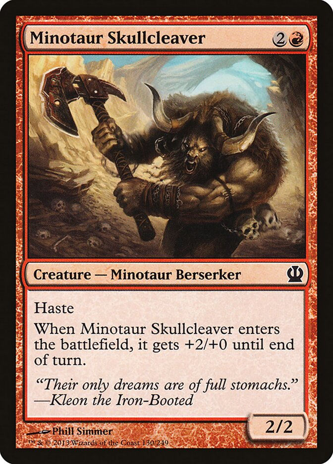 Minotaur Skullcleaver (THS) (130)