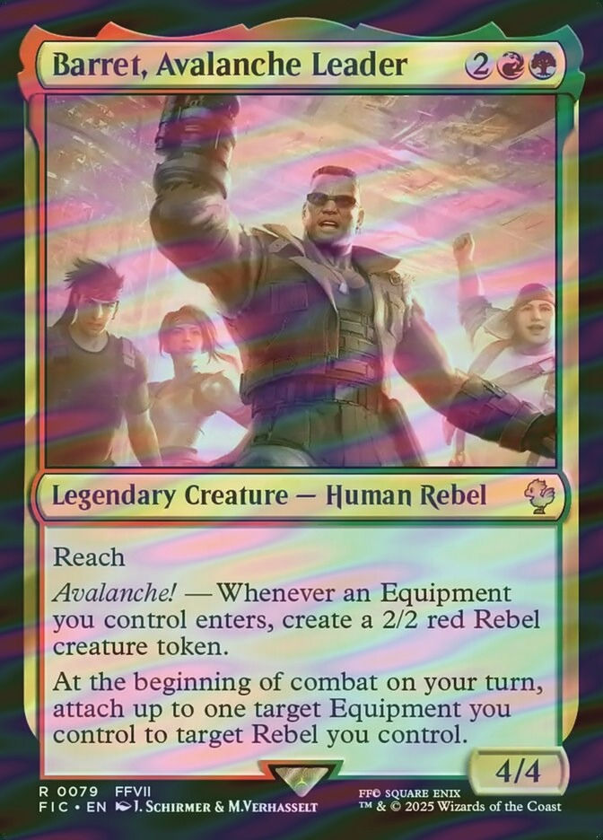 Barret, Avalanche Leader (FIC) (79) / Surge Foil