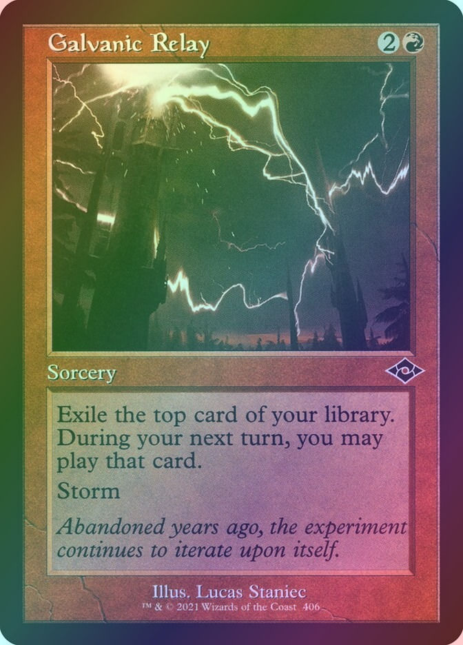 Galvanic Relay (MH2) (406) / Foil