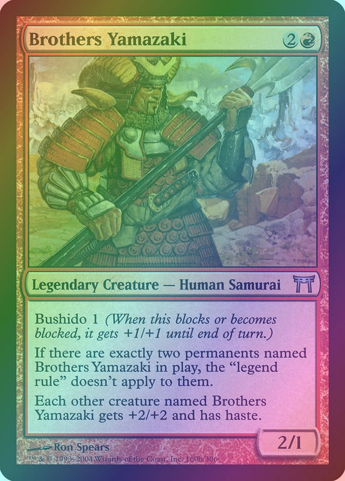 Brothers Yamazaki (CHK) (160b) / Foil