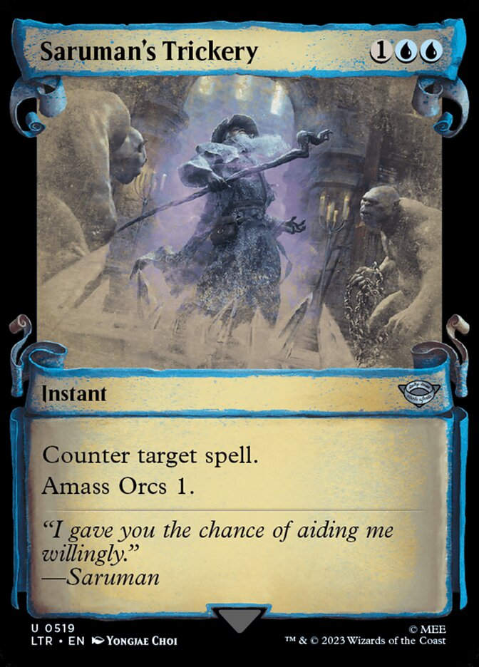 Saruman's Trickery (LTR) (519) / Showcase