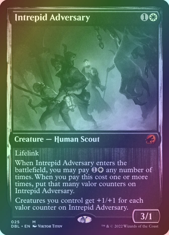 Intrepid Adversary (DBL) (25) / Foil