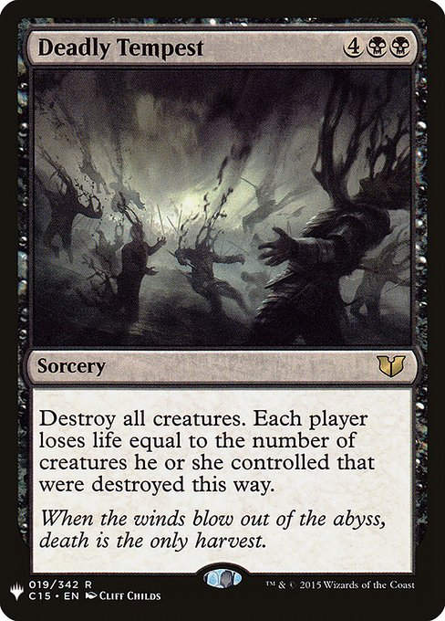 Deadly Tempest (PLST) (C15-19)