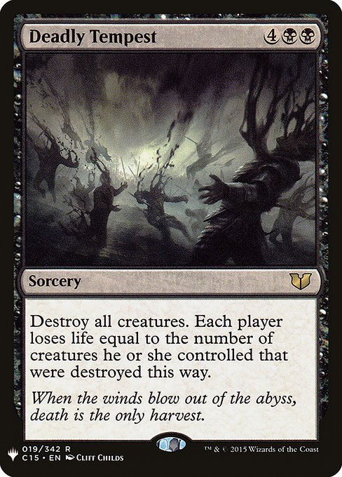 Deadly Tempest (PLST) (C15-19)