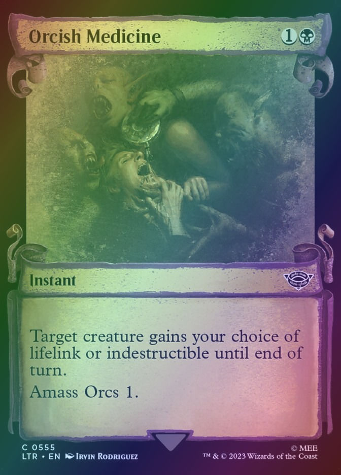 Orcish Medicine (LTR) (555) / Showcase / Foil