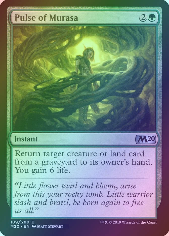Pulse of Murasa (M20) (189) / Foil