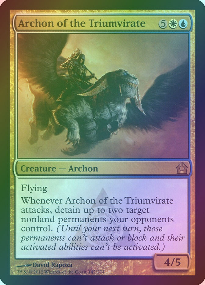 Archon of the Triumvirate (RTR) (142) / Foil