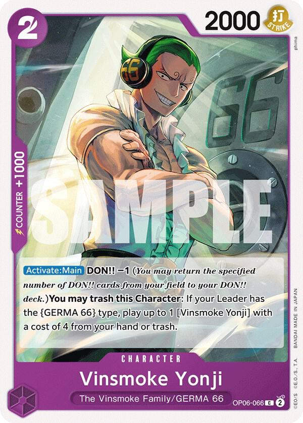 Vinsmoke Yonji (066) (OP06-066)