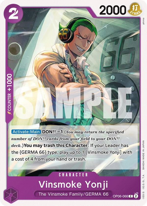 Vinsmoke Yonji (066) (OP06-066)