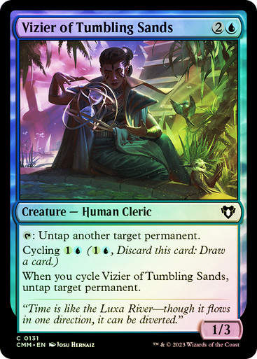 Vizier of Tumbling Sands (cmm) / Foil
