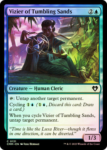 Vizier of Tumbling Sands (cmm) / Foil