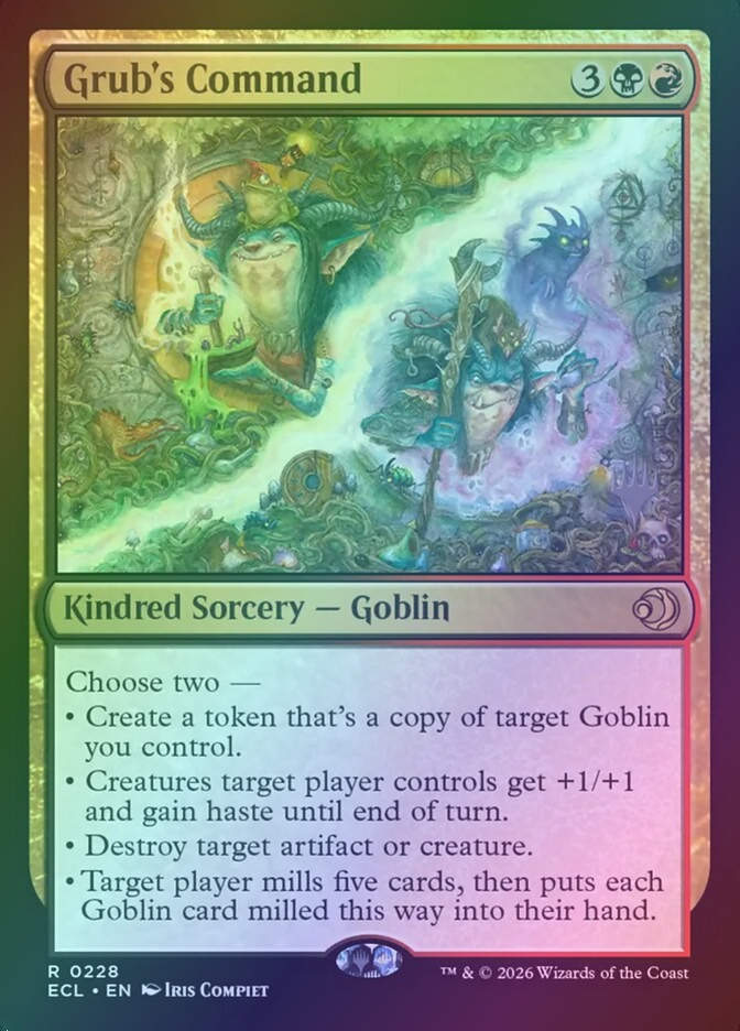 Grub's Command (PECL) (228p) / Foil