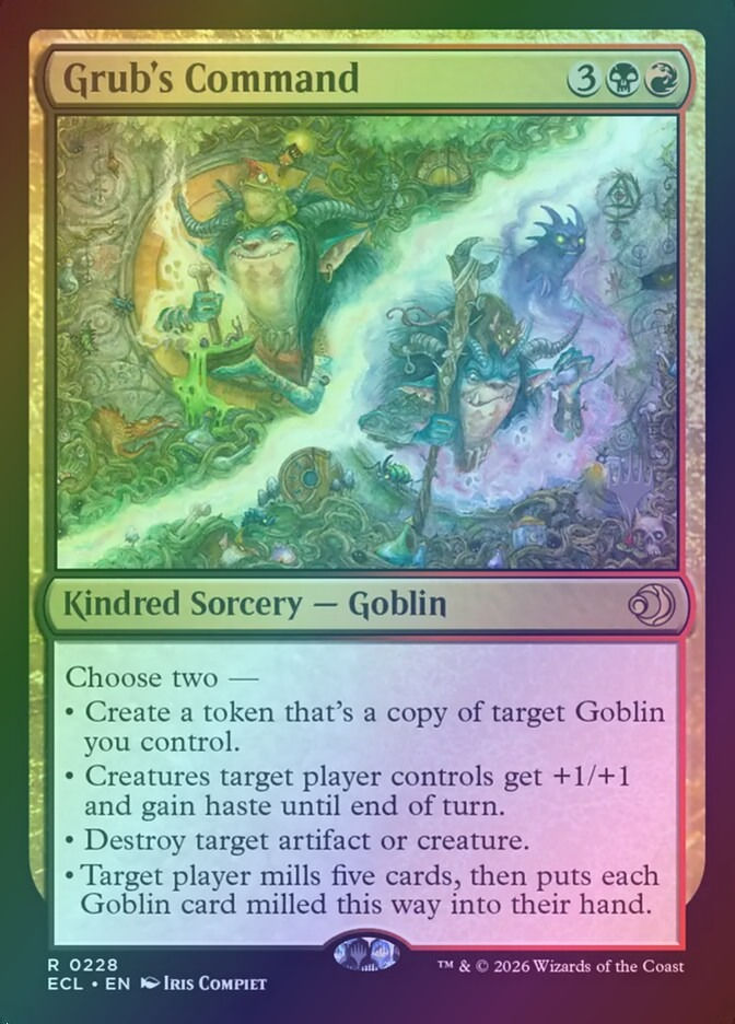 Grub's Command (PECL) (228p) / Foil