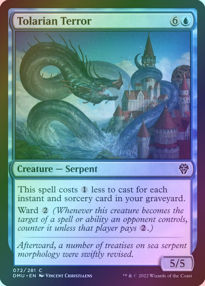 Tolarian Terror (DMU) (72) / Foil