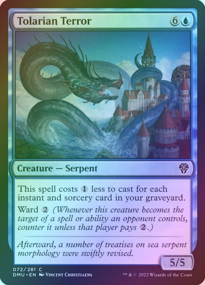 Tolarian Terror (DMU) (72) / Foil