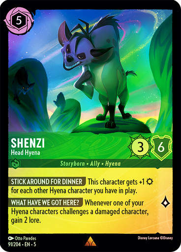 Shenzi - Head Hyena (LOR_SHS) / Foil