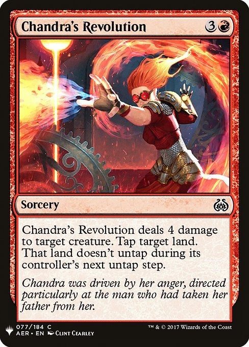 Chandra's Revolution (PLST) (AER-77)