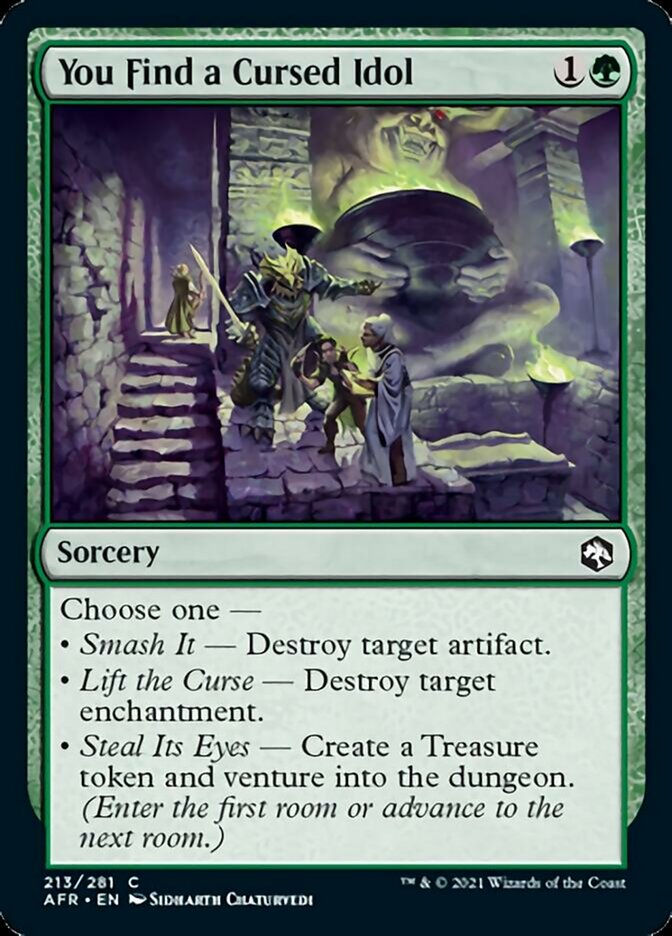 You Find a Cursed Idol (AFR)