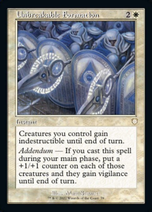 Unbreakable Formation (BRC)