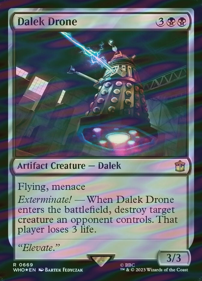 Dalek Drone (WHO) (669) / Surge Foil