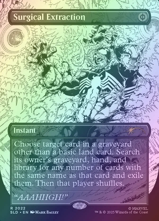 Surgical Extraction (SLD) (2022) / Borderless / Foil