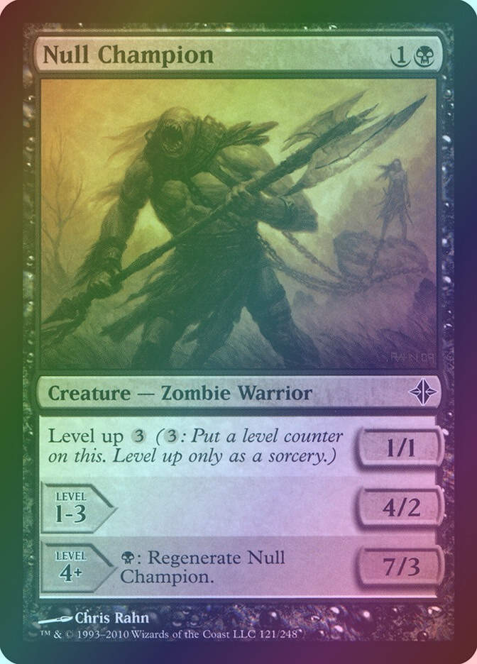 Null Champion (ROE) (121) / Foil
