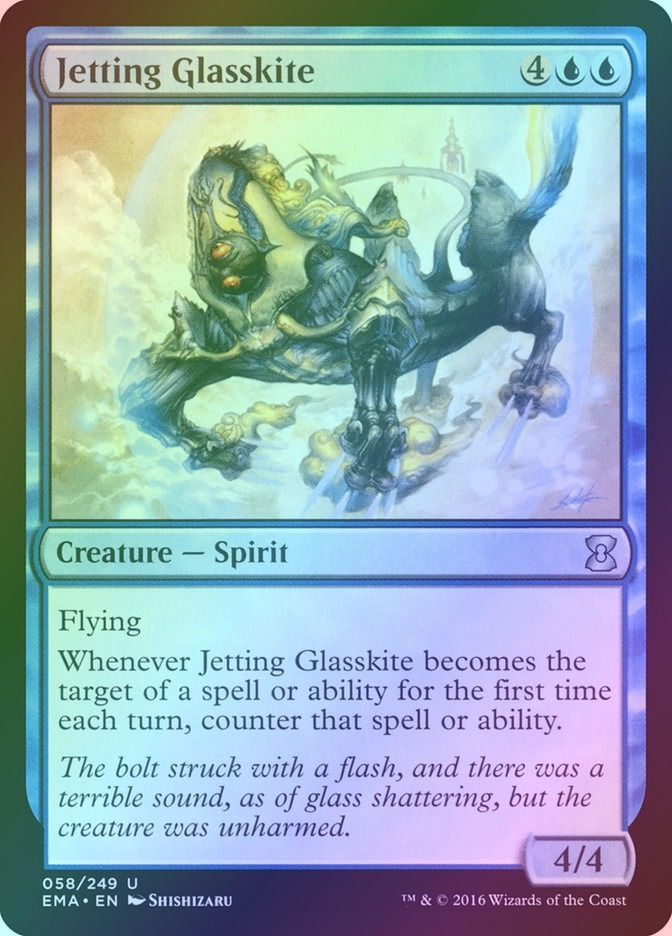 Jetting Glasskite (EMA) (58) / Foil