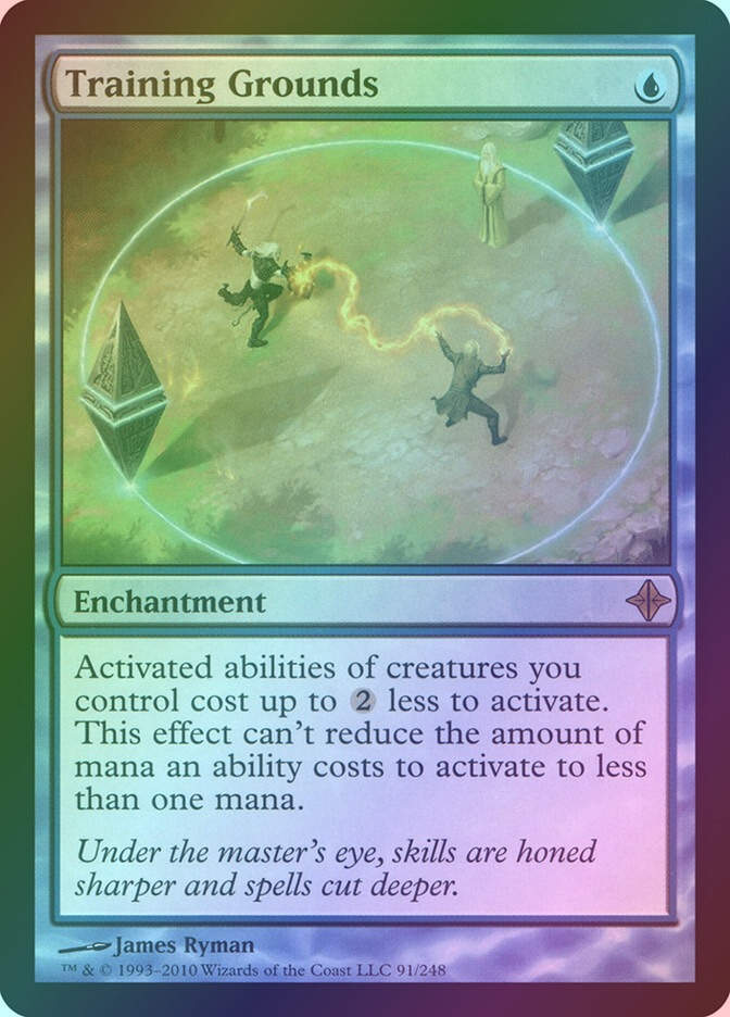 Training Grounds (ROE) (91) / Foil