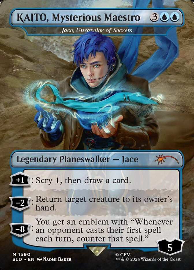 Jace, Unraveler of Secrets (SLD) (1590) / Borderless