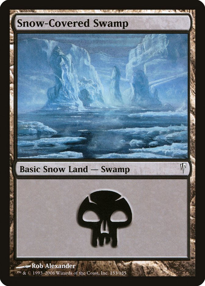 Snow-Covered Swamp (CSP) (153)