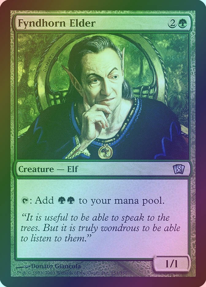 Fyndhorn Elder (8ED) (251★) / Foil