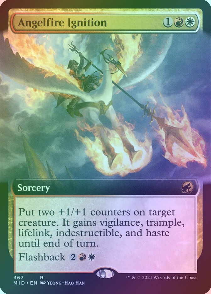 Angelfire Ignition (MID) (367) / Extended Art / Foil