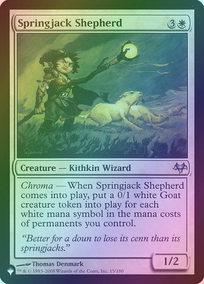 Springjack Shepherd (PLST) (EVE-15) / Foil