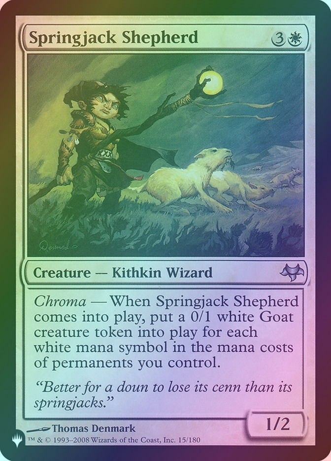 Springjack Shepherd (PLST) (EVE-15) / Foil