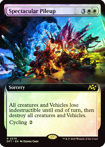 Spectacular Pileup (DFT) (378) / Foil / Extended Art
