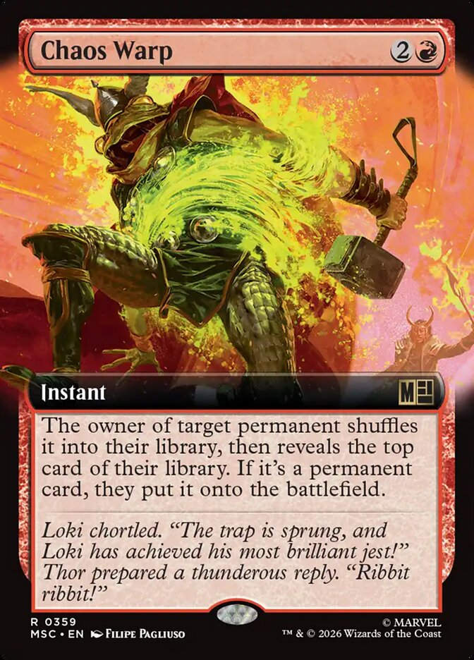 Chaos Warp (MSC) (359) / Extended Art