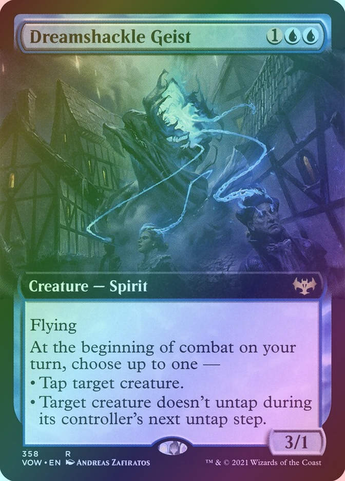 Dreamshackle Geist (VOW) (358) / Extended Art / Foil