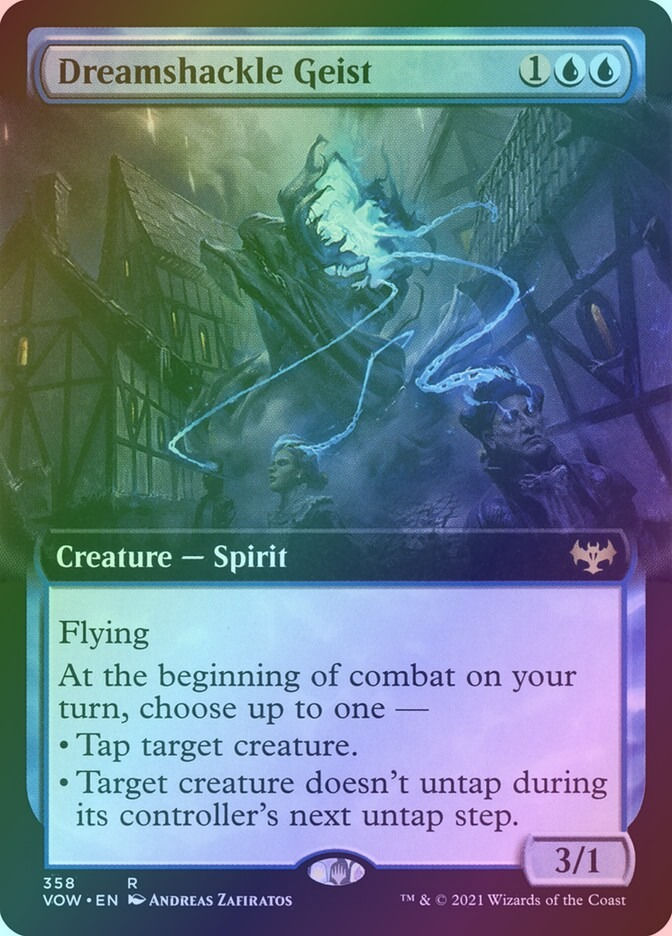 Dreamshackle Geist (VOW) (358) / Extended Art / Foil
